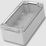  RST-gruppe: Enclosure Systems Plastic: ABS Standard Enclosures with transparent Lid