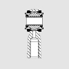  ASKUBAL (): Rod ends dimension series K